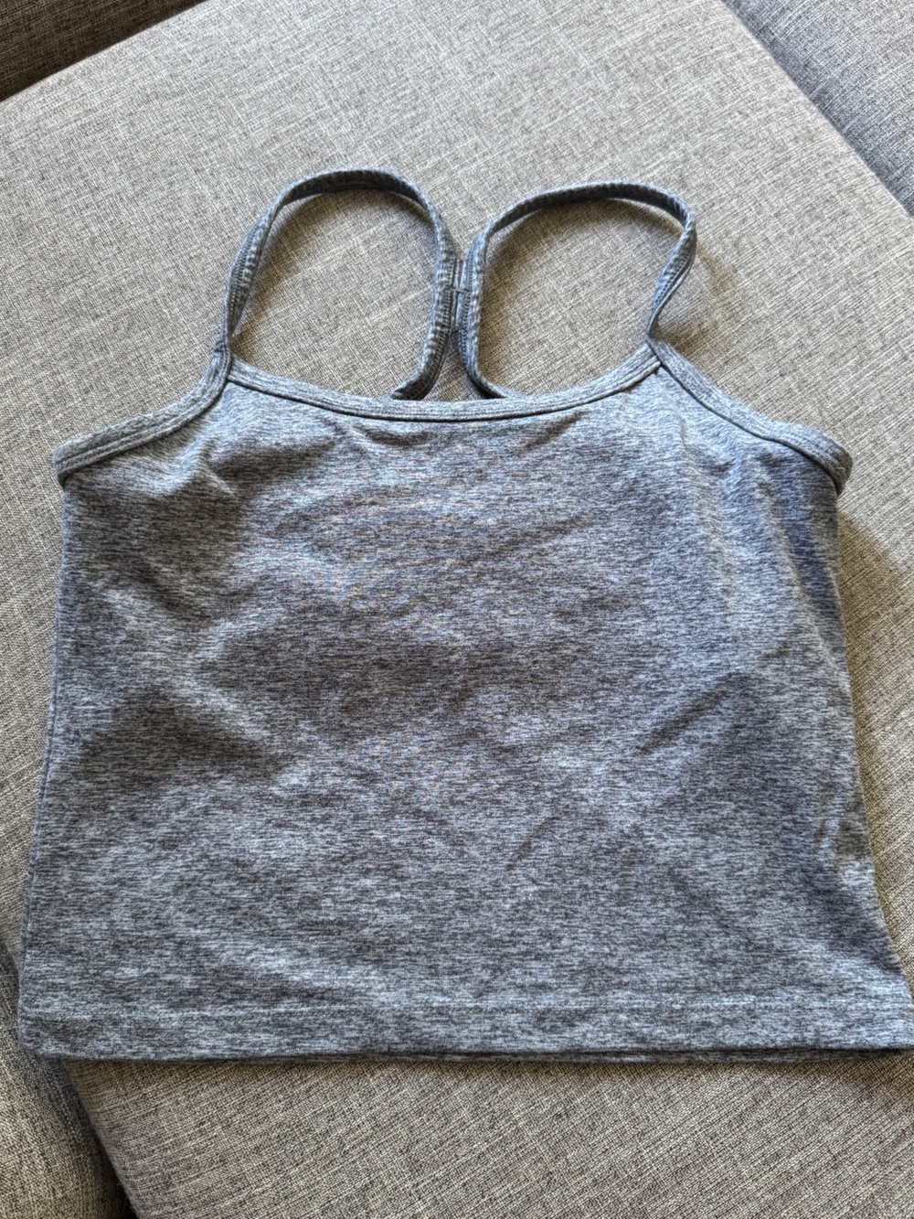 Kyodan Gray Racerback Tank Top